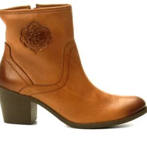 Capodarte Brown Leather Boots - US 5/EUR 36 - Excellent Condition